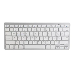 Portable Ultra - Thin Bilingual Wireless Bluetooth Keyboard (German)