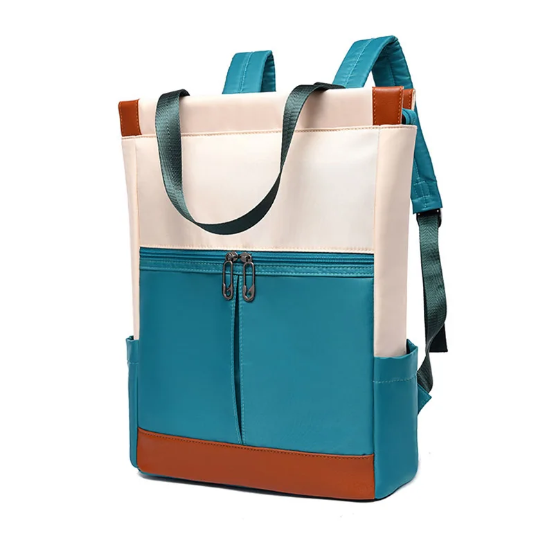 

School Bags for Men Women Students Waterproof Nylon Laptop Backpack Travel Backpacks College Daypack Bookbag with Multi Pocket