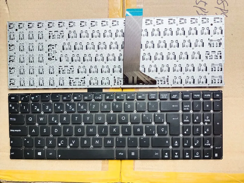 

Новая клавиатура с испанской раскладкой для ASUS X551C X551CA X551M X551MA f551ma F551C F551CA X553M X553MA K553M K553MA F553M F553MA