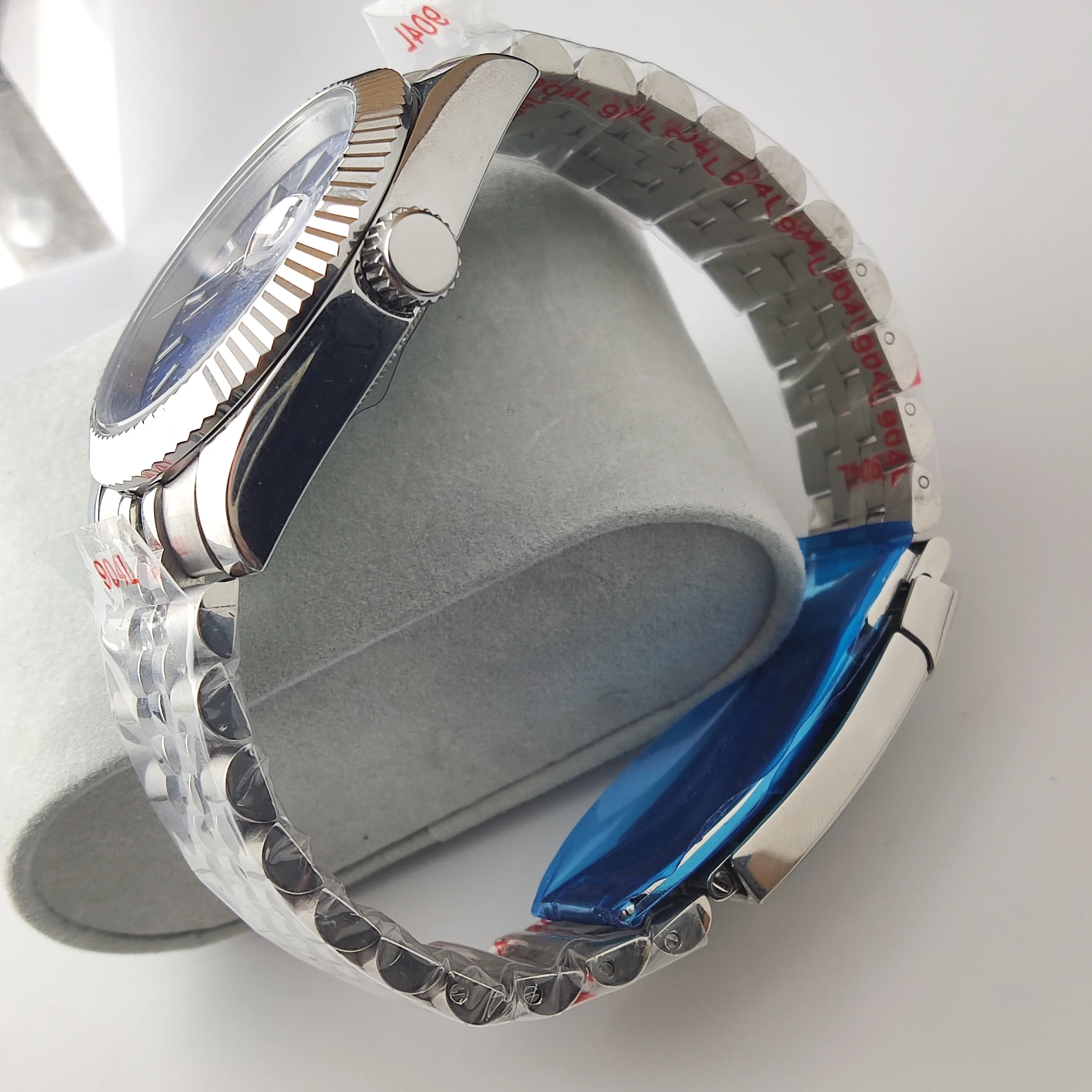 남녀공용 시계, NH35 무브먼트, 녹색 발광 다이얼, 사파이어 유리, 커플 패션 시계, 36mm, 39mm