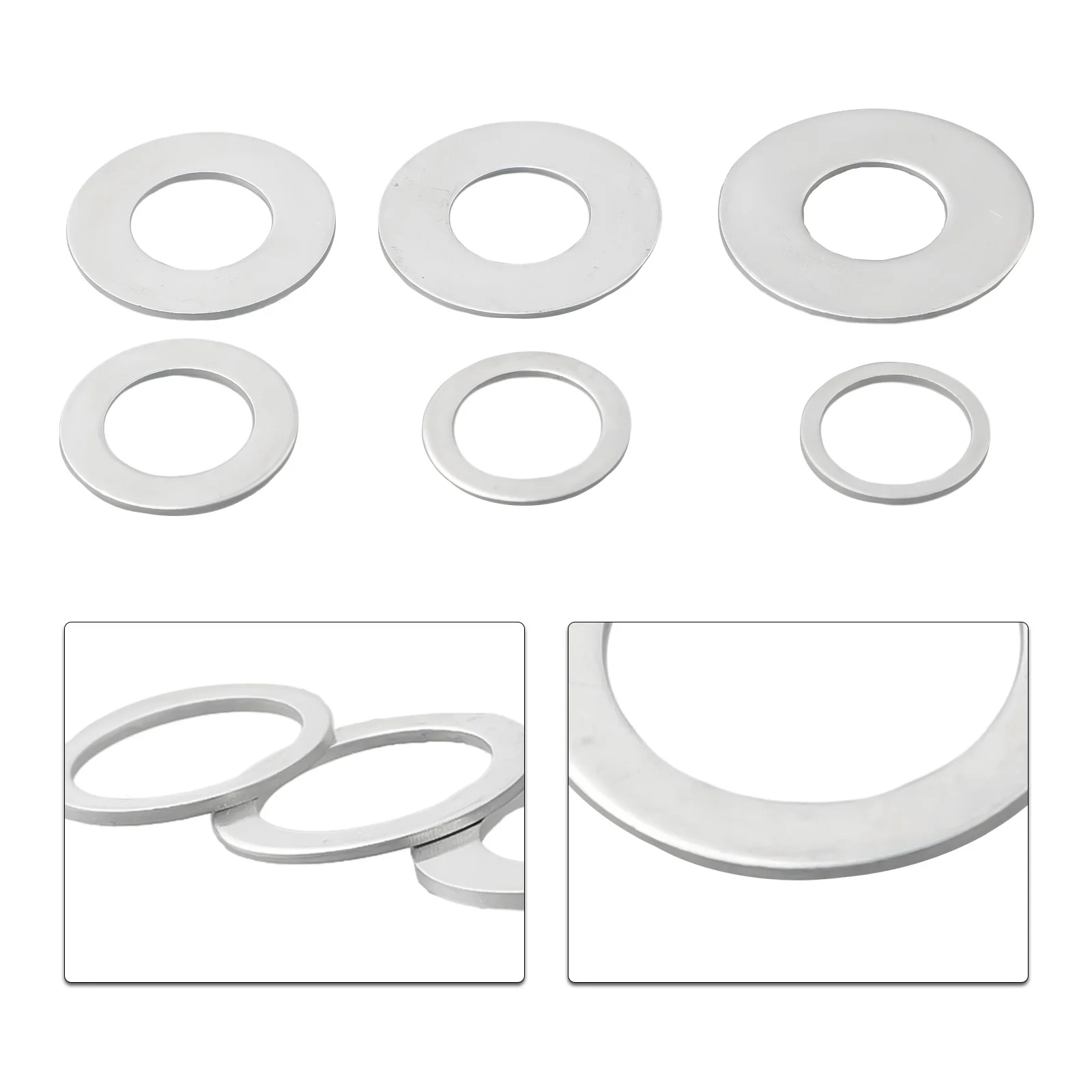 

Set Of 6 Circular Saw Rings For Circular Saw Blades Reduction Ring Conversion Ring Cutting Disc Aperture Washer Bore Adapter