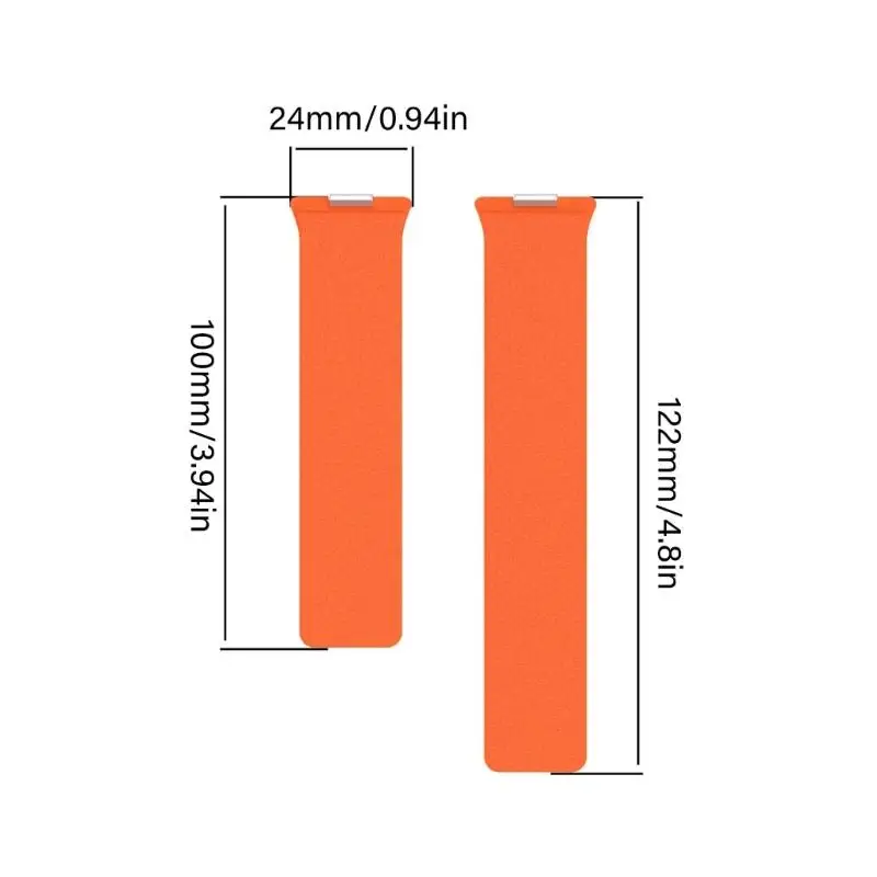 652F 자기 실리콘 빨 수있는 손목 밴드 팔찌 방수 적합 4/3 Smartwatch 피트니스 장치 스크래치 방지 벨트