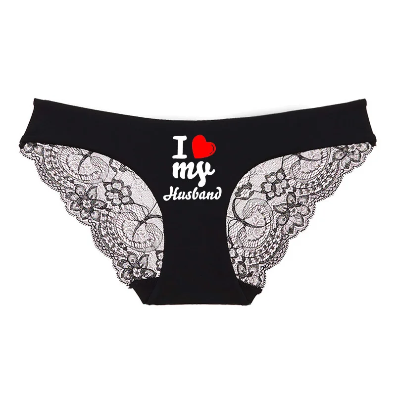 Romantic Matching Couples Panties Smoonty Ice-silk Seamless Men Boxer Shorts and Sexy Lace Women Briefs Black Lovers Underpants