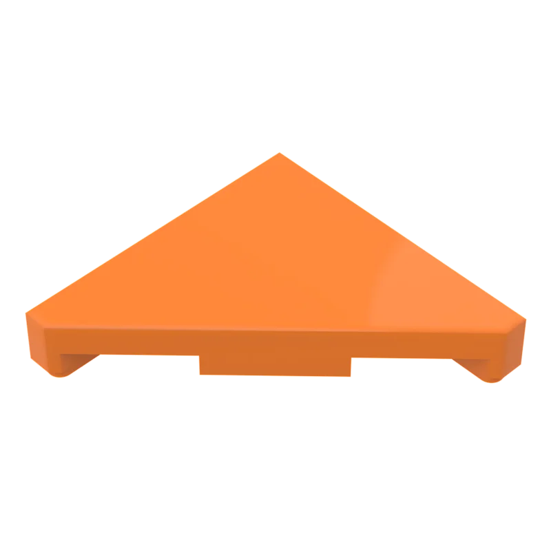 10Pcs MOC Parts 35787 Tile 45° Cut 2 x 2 Triangular Compatible Bricks 3