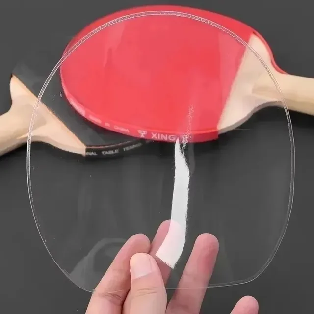 10Pcs Ping Pong Racket Protective Film Sticky Transparent Maintenance Cover Table Tennis Racket Rubber Protection Film Tool 5