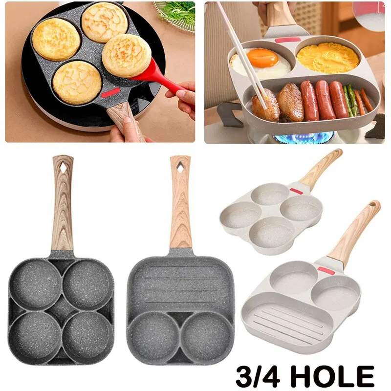 Omelet Pan Non-stick 3 Hole/4 Hole