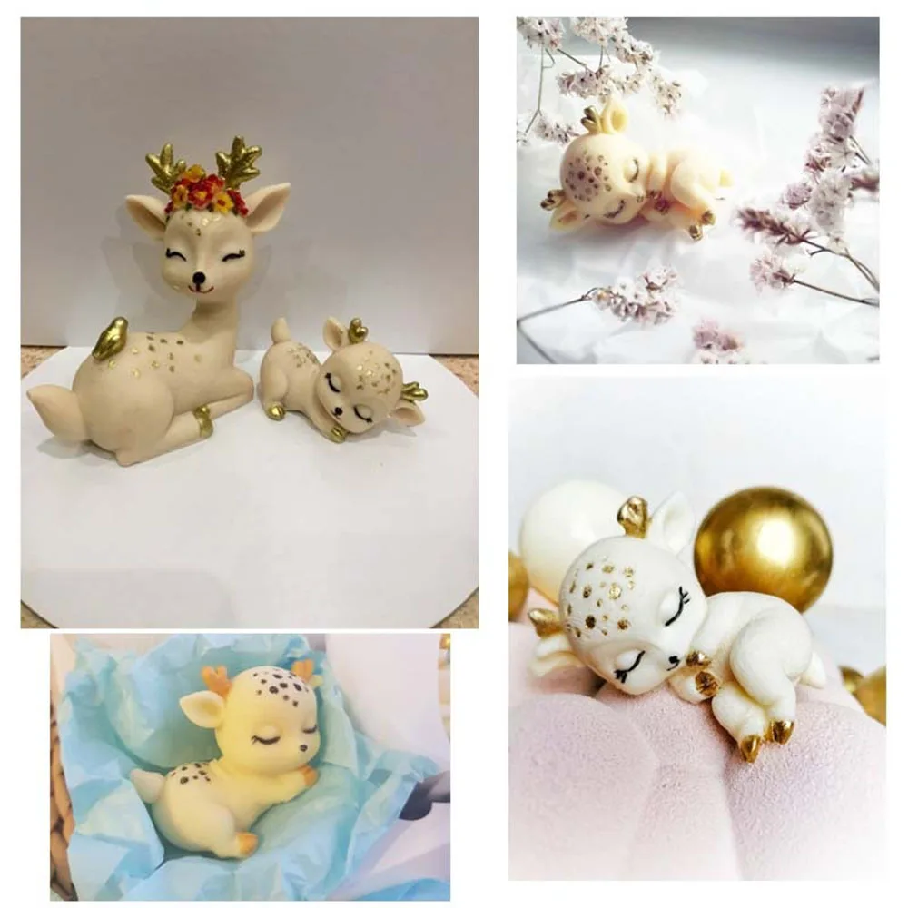 3D Silicone Sika Deer Mold For Candles, Soap, Fondant, Cement Crafts - Reusable, Flexible, Easy Release - View #7