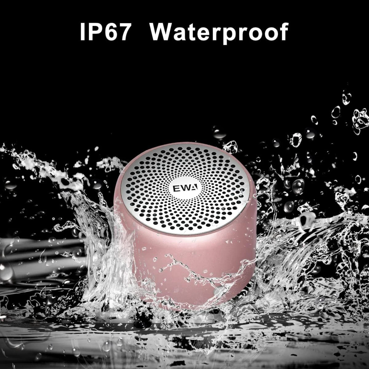 Portable Mini Bluetooth Speaker Bass Waterproof 12 Hours Lasting Range Aluminium Alloy Outdoor Bluetooth Speaker Portable Audio