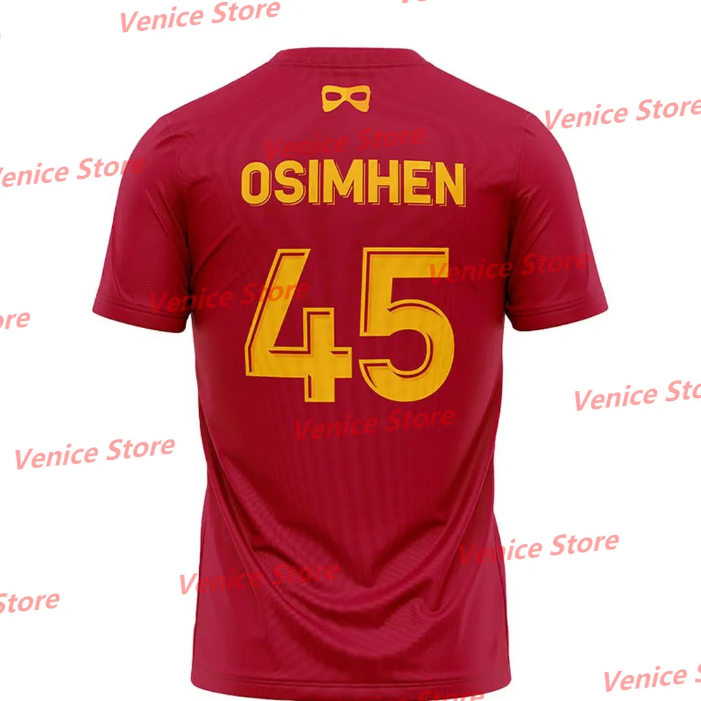 Istanbul Galatasaray Osimhen Design FC Home Away Kids Turkish Football Shirt Victor Osimhen Soccer Adults/KIDS