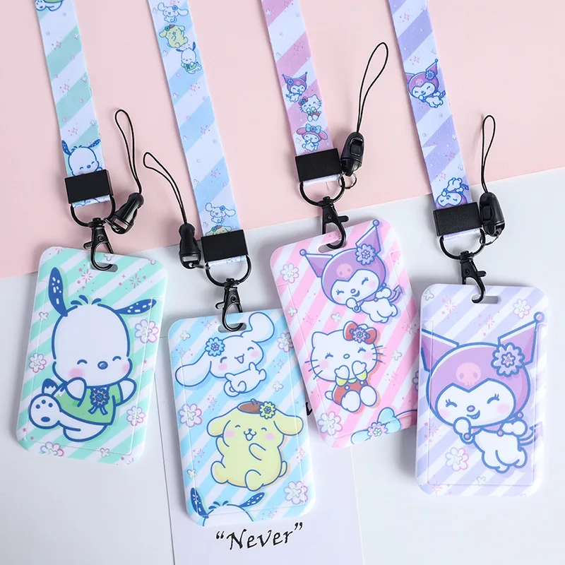 

Sanrio Purin Cinnamoroll HelloKitty Kuromi понравико Mymelody карта доступа для общественных поездок защитный рукав для студентов