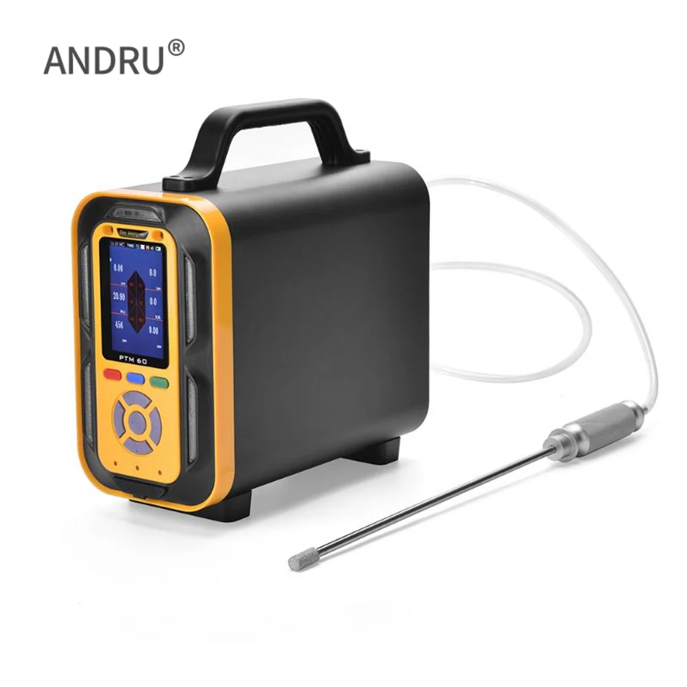 Portable CS2 carbon disulfide gas detector with pump portable    leakage    analyzer sensor