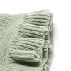 Solid Color Knitted Acrylic 70 by 90 Cm Baby Boys & Girls Swaddle Blanket Newborn Infant Security Blanket For All Seasons 4