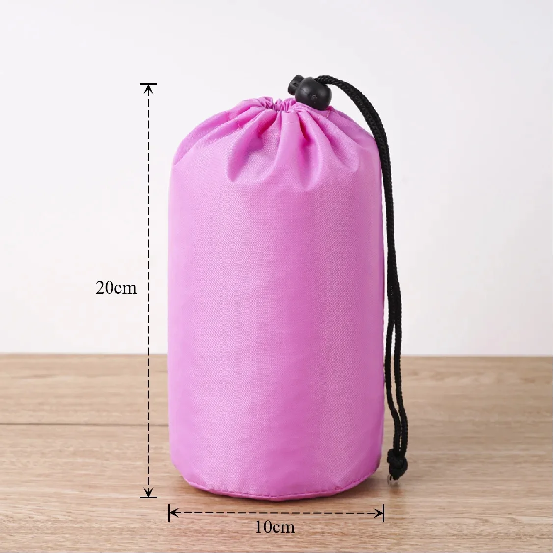 Sac en Nylon à cordon de serrage de grande capacité, sac à boucle en corde de Polyester, sac de rangement étanche, sac de poche, sac de rangement pour la maison