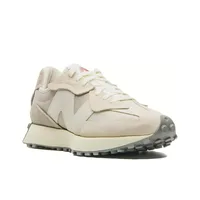 New Balance NB 327 : Chaussures de course décontractées basses confortables, polyvalentes, durables et respirantes en gris et blanc U327WRB 3