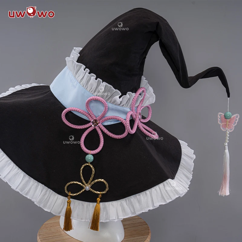 PRE-SALE UWOWO Witchh Ganyu Cosplay UWOWO Genshin Impact Fanart Ganyu Little Witchh Cosplay Costume Canival Halloween Outfits