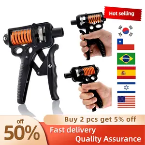 Super Gripper Fitness Forearm Muscle Tension Adjustable Strength Gym  Trainer Tool Finger Exercise Sports With Springs Metal - AliExpress