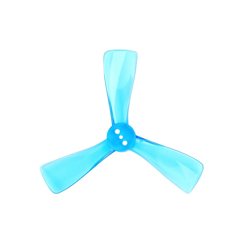 Nazgul Cine 2525 2.5Inch Tri-Blade/3 Blade Propeller Prop CW CCW for FPV ProTek25 Drone Part-Blue