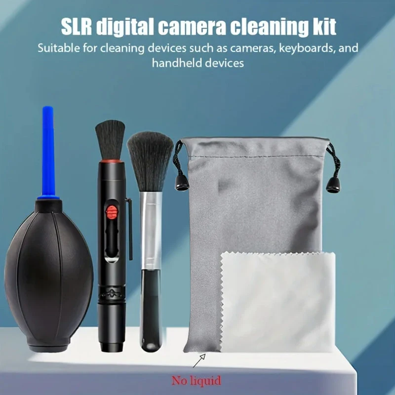 Slr Digital Mirrorless Camera Cleaning Set Laptop Screen Keyboard Air Blowing Suitable for Canon Nikon Lens Cloth Cleaning Set Camera Cleaning Set