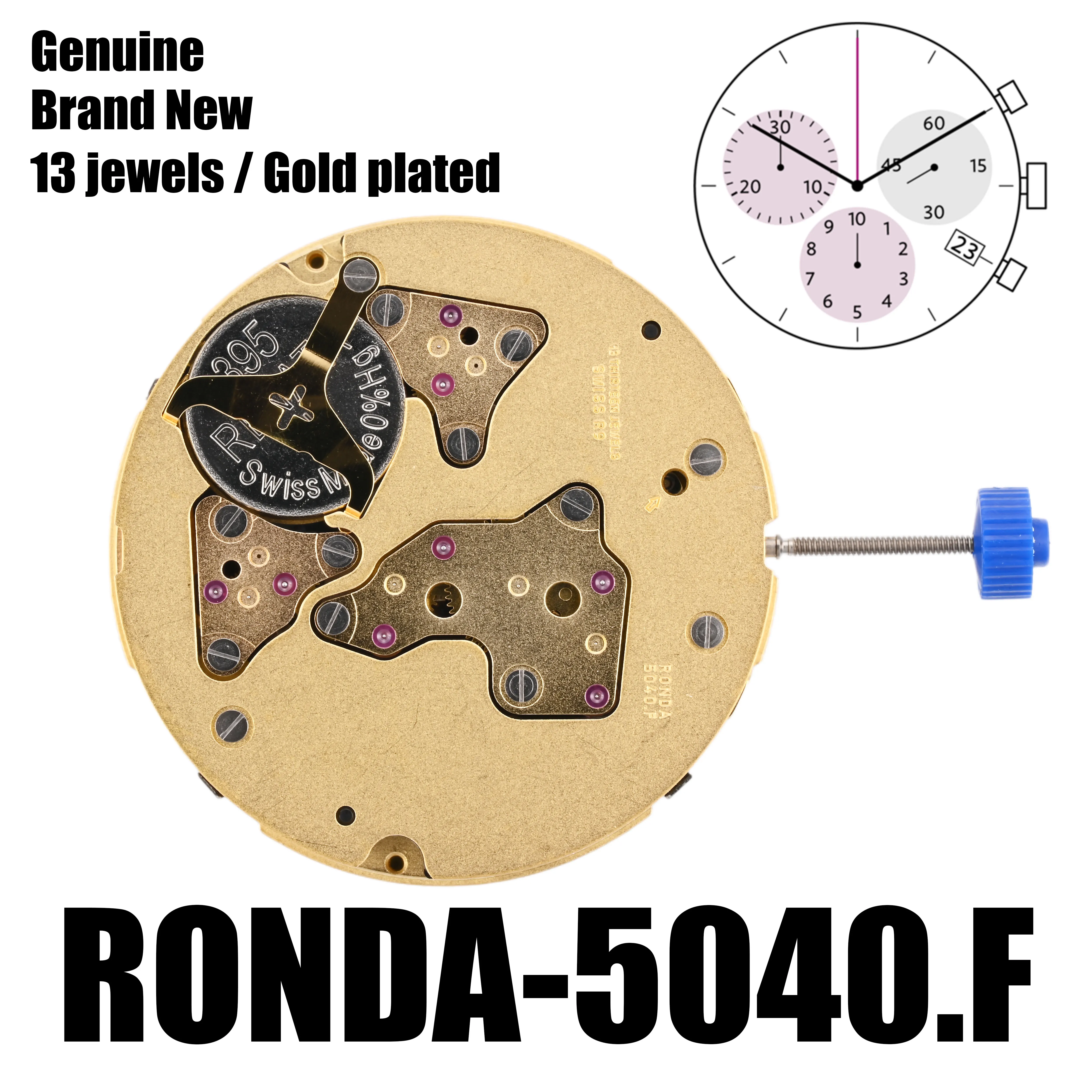 Genuine Movement Brand New Ronda Movement 13 jewels