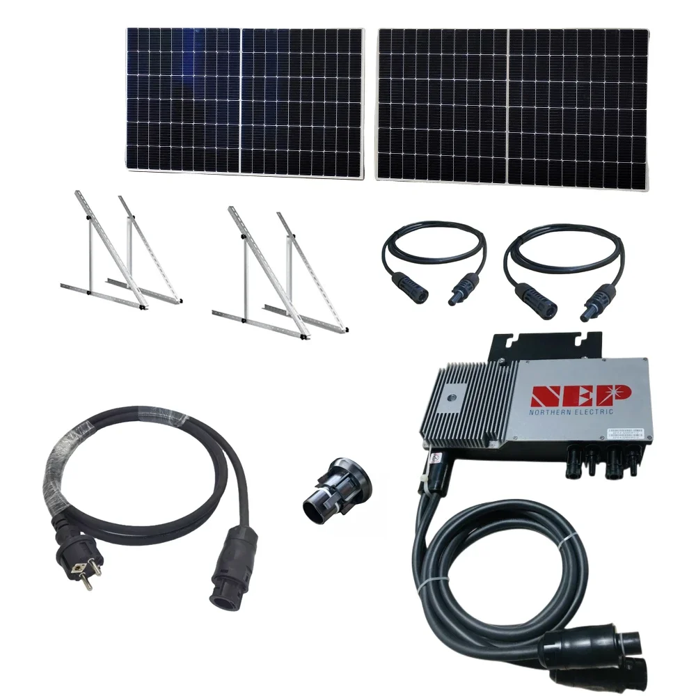 NEP Solar Grid-tie Micro Inverter BDM-600X ( Max Power 385W Panel x 2 ) Voc  60V MicroInverter Northern Electric Power