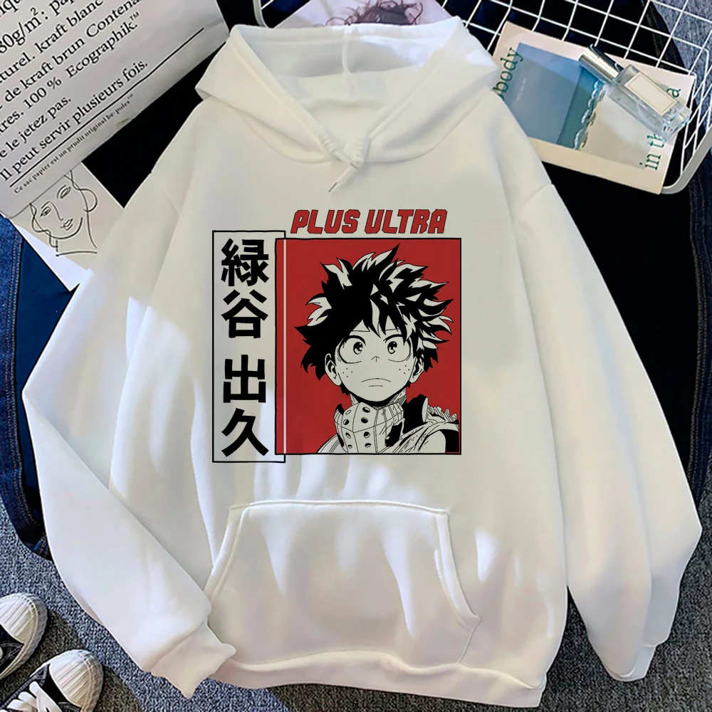 

My Hero Academia hoodies women 2023 sweat y2k graphic gothic Hood hoddies women Fleece Hooded Shirt