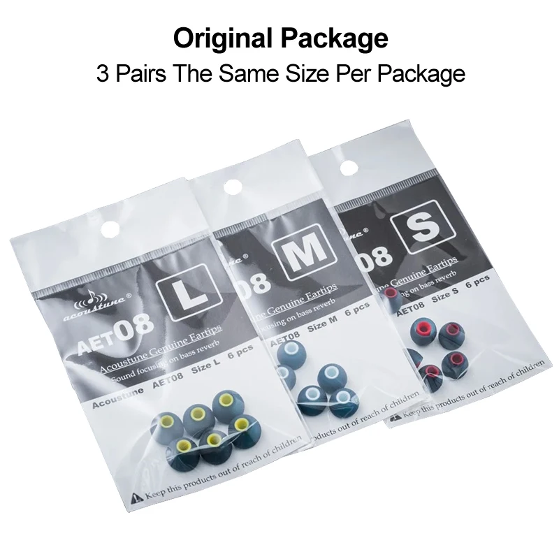 Acoustune Aet08 Ear Tips Acoustune Eartips Earbuds Silikon untuk
