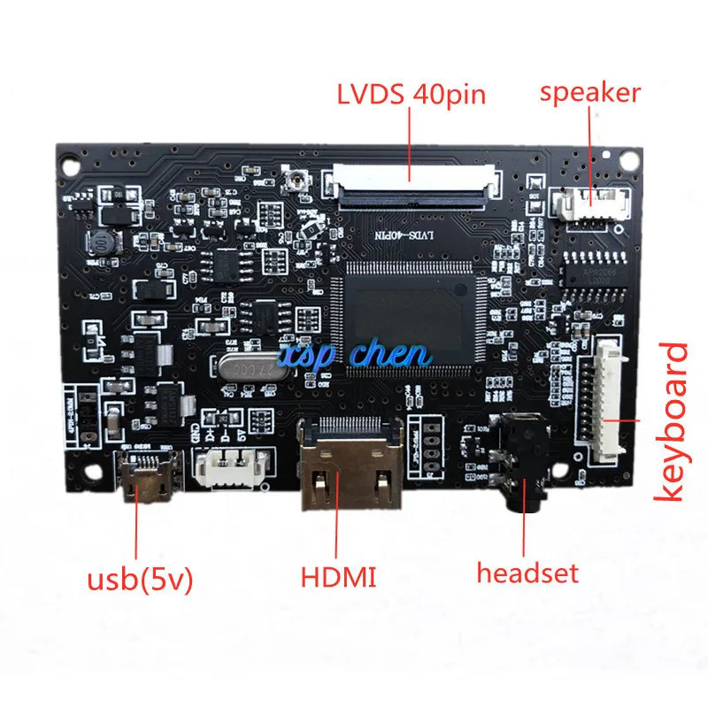 Placa do Motorista da Tela da Exposição do Lcd Hj080ia01e He080ia-01d He080ia-01f 1024x768 hd Hdmi Vga Avoirdupois Usb 8 - Imagem 5