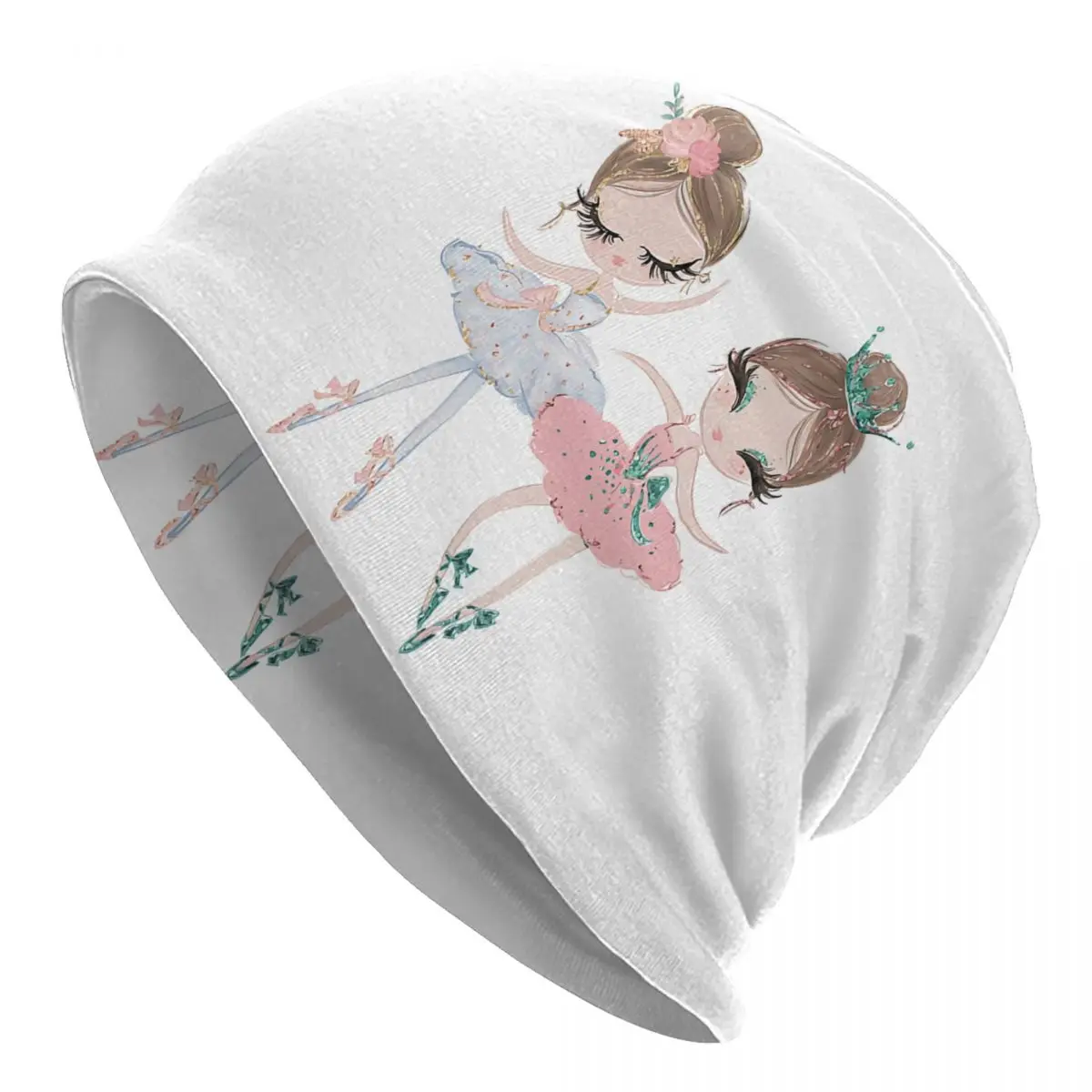 

Rose Red Ballet Girls Beanie Cap Unisex Winter Bonnet Homme Knitted Hats Fashion Outdoor Ski Ballerina Skullies Beanies Hats