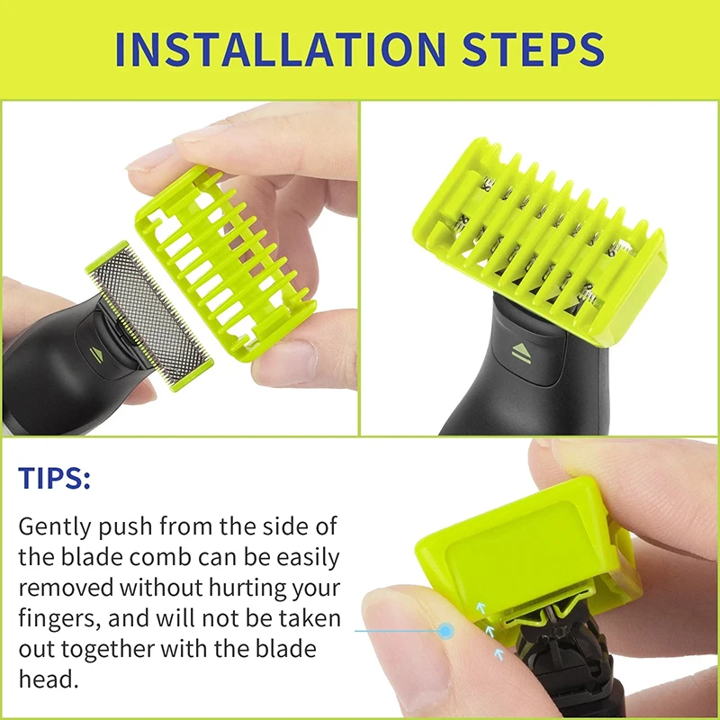 Adjustable Beard Trimmer Guard Comb For Oneblade Shaver_voghion.com