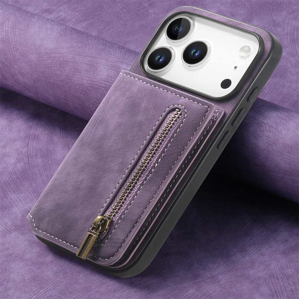 Flip RFID Blocking Card Phone Case - Premium Wallet Design & Secure Card Storage