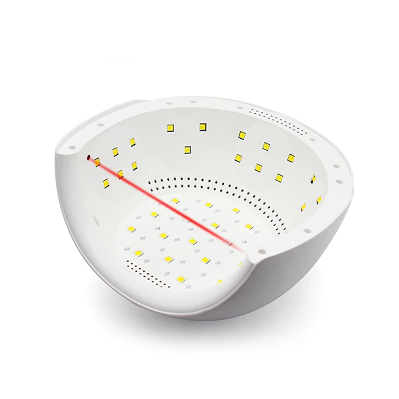 Red Light Nail Lamp Quick Drying Gel Polish With 30/60/120s Timer Auto Sensor Nail Art Machine For Salon 2