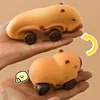 Cartoon Capybara Doll Stretching Sliding Car Toy for Children's Finger Decompression Pinching Doll Transforming Sliding Car Toys 1