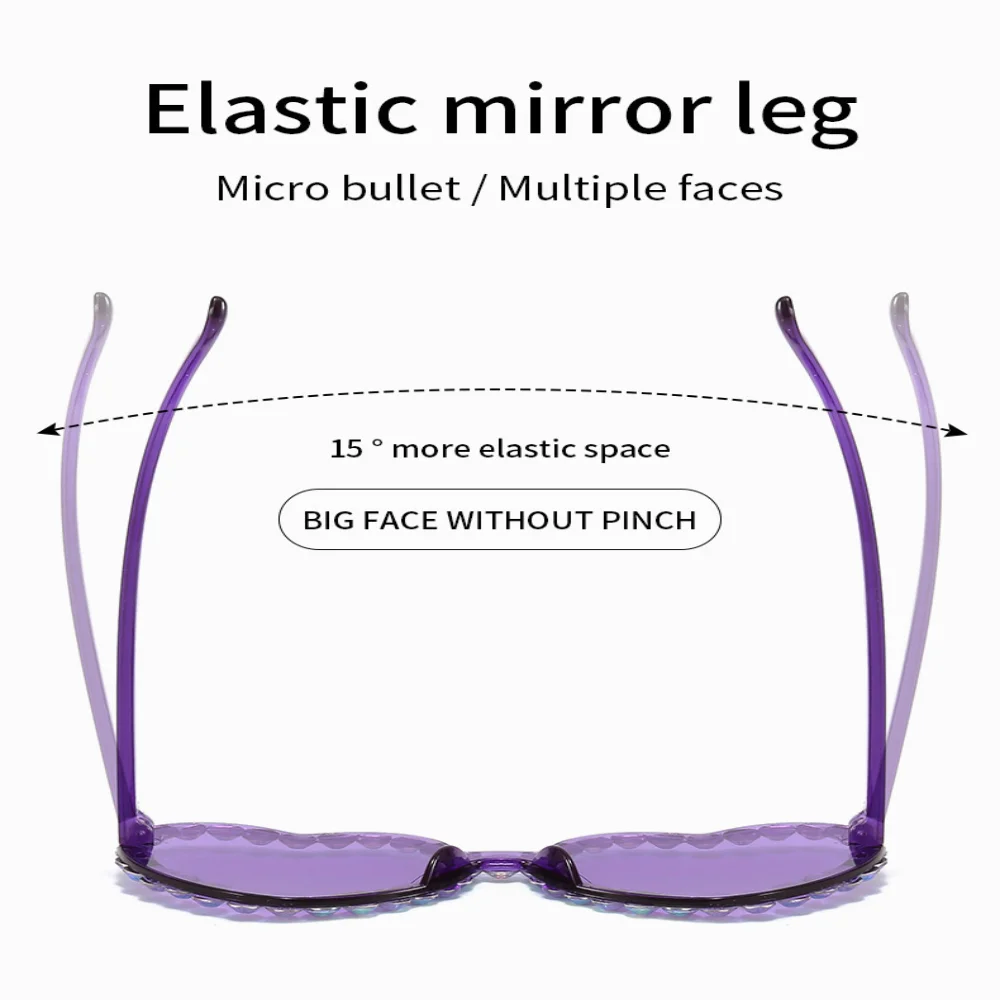 Lentes de Sol Rimless Corazón con Strass (UV400) Sdf498b40f3834b2182ef4784c3d3d5ddX