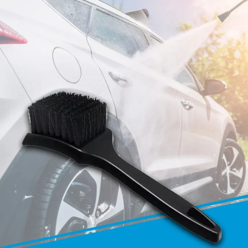 

Tire Brush Hard Bristle Brush Car Beauty Brush Cleaning Brush Floor Mat Fabric Car Wash Brush Car Cleaning Tool Brush