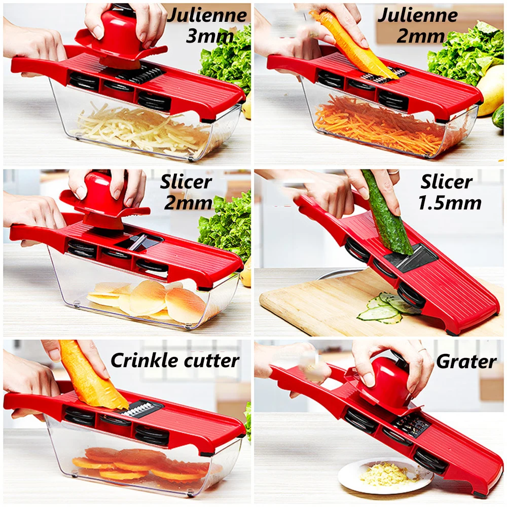 7IN1 Multifunctional Vegetable Cutter for garlic chopper