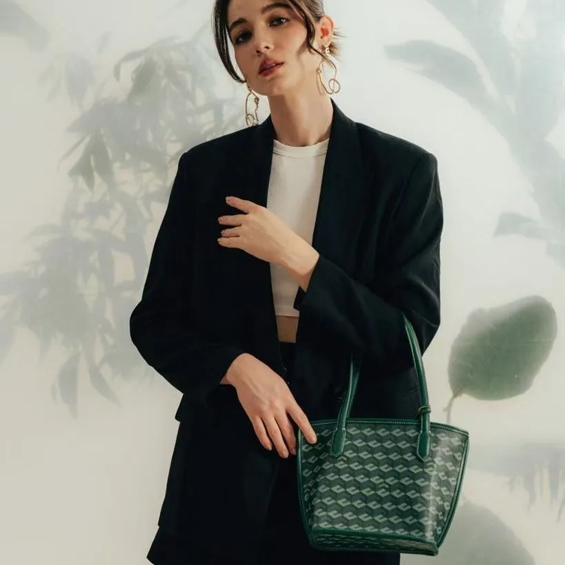 Christy NG Mini Tote Women's Bag Fashionable Versatile Shopping Basket Handbag Single Shoulder Bag Fresh Sweet Style PU Material 2