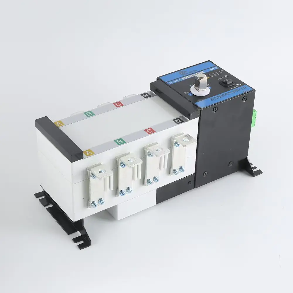 BTQ3ATS PC Class Automatic Transfer Switch Electrical Selector Switches 4P 160 250AA AC400V Auto or Manual ATS