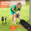VEVOR Metal Detector for Kids 6Inch 25''-37'' Adjustable Length IP68 Waterproof Search Coil with LCD Display for Detecting Gold 6