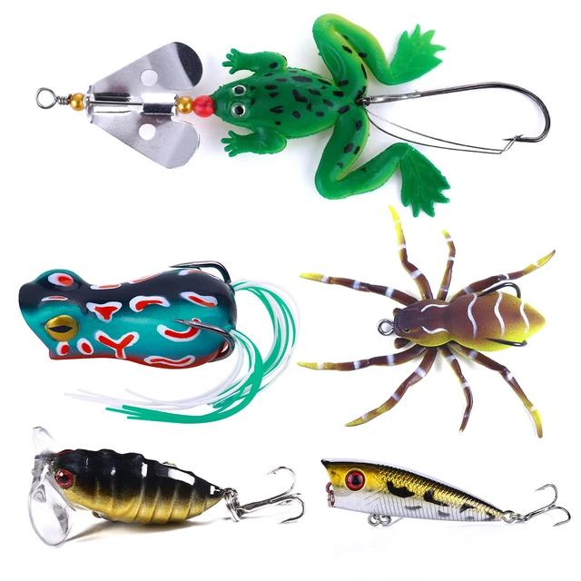 8cm 7g soft Spider bait plastic fishing lures treble hooks artificial soft  bait Pike Carp Bass Baits Fishing Gear - AliExpress