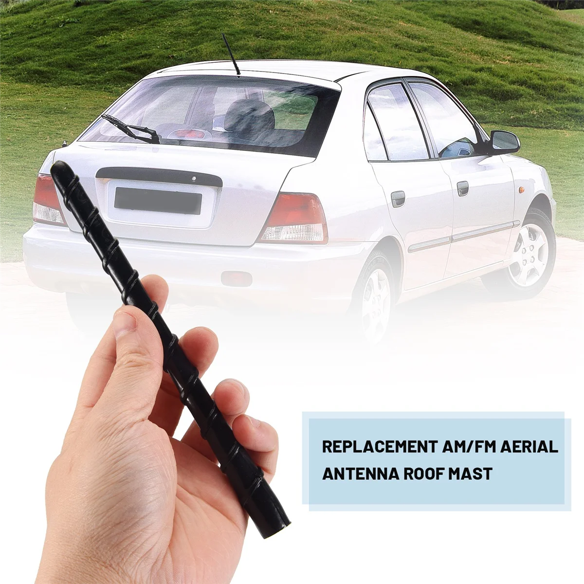 Roof Antenna Pole AM/FM for Accent Forte Soul Sorento 2000