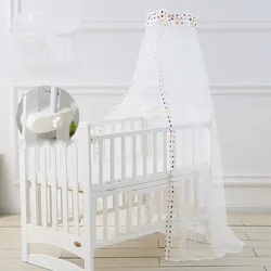 Crib Mosquito Net With Bracket Palace-style Children's Mosquito Net Cover Universal Baby Yarn Tent Clamp Bed Style Mosquito Net