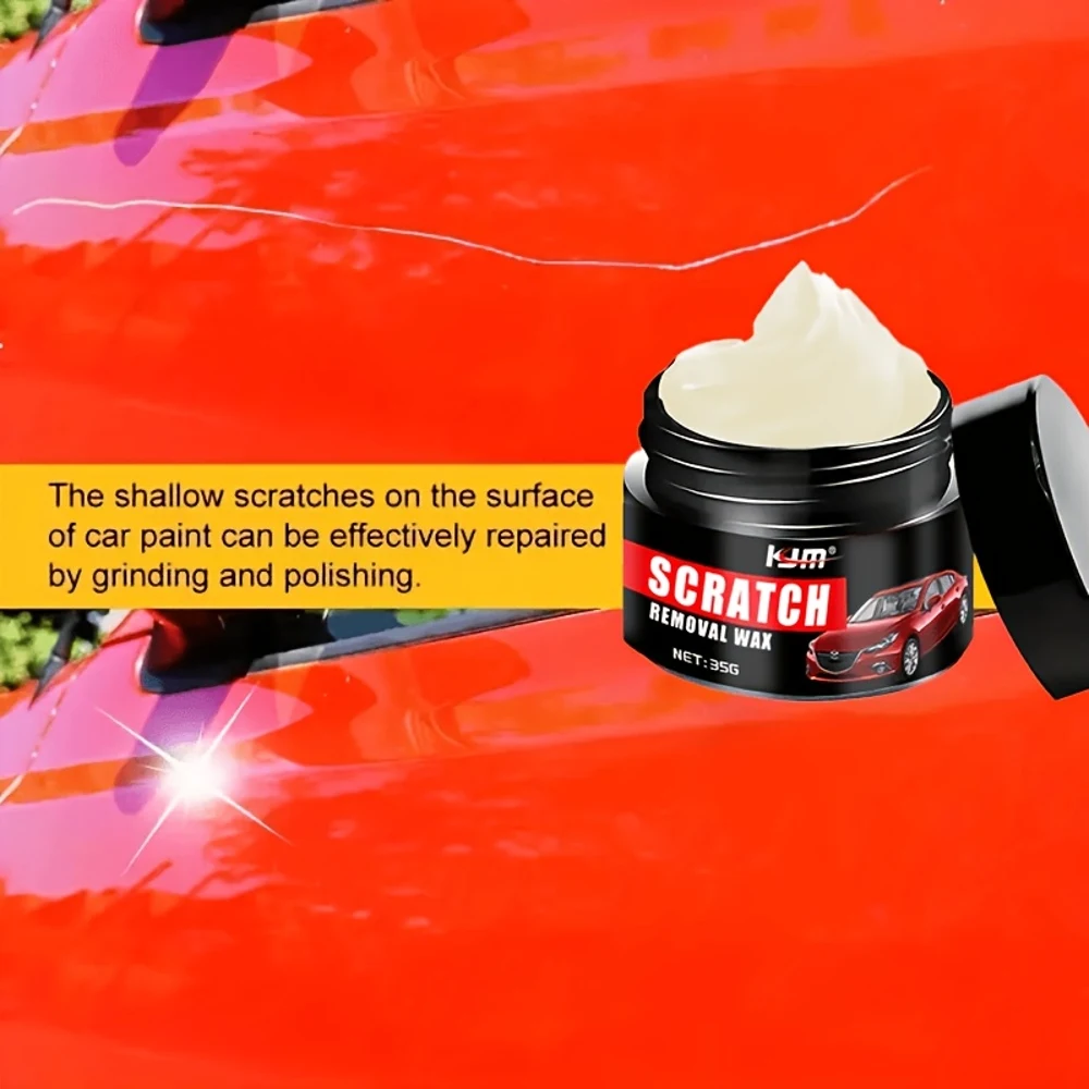 Crema riparatrice antigraffio per auto - Adatta a tutti i veicoli, camion e motocicli - Rimuove graffi e segni di turbolenza, veloce ed facile - Image 4