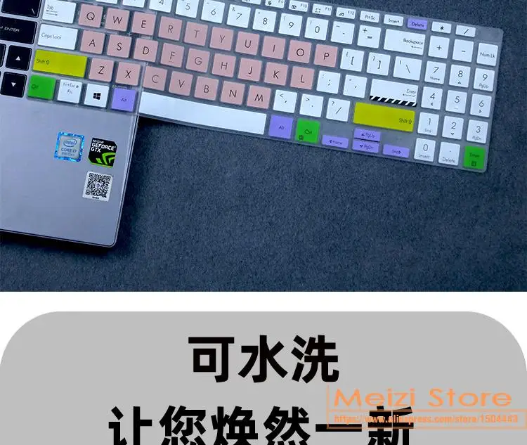 Custodia Protettiva Per Tastiera In Silicone Per Laptop Asus Vivobook Pro 16X Oled 2022 N7600 N7600P