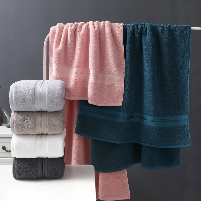 2Pcs Bath Sheet Sets 100% Cotton Bath Towels 90x180cm Bathroom Hotel Home  Adults Cleaning Cover Travel Extra Large Beach Towel - AliExpress