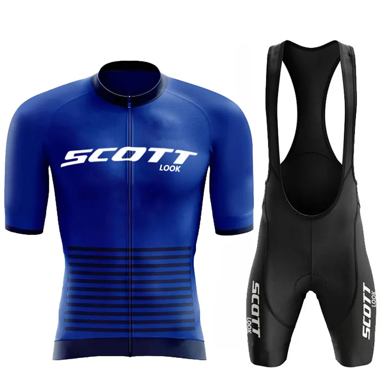 2025 Summer Cycling Clothes Men Cycling Kits MTB Bike Clothing Short Sleeve Breathable Racing Road Bicycle Cycling Jersey Sets 4