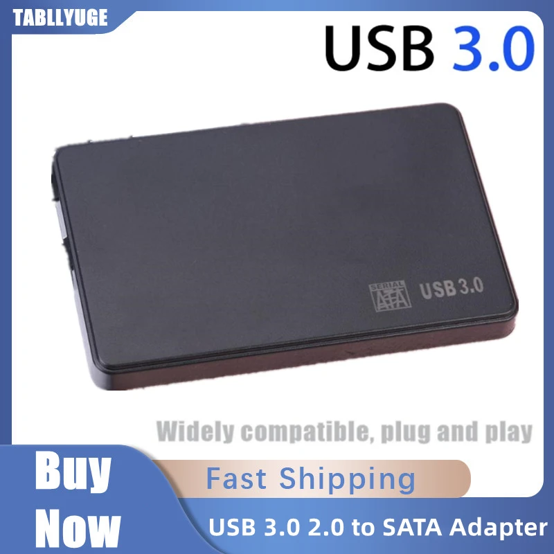 Ssd Hdd para Windows e Mac os 2.5 Usb 3.0 2.0 para Adaptador Sata 6gbps Box Gabinete de Disco Rígido para 2tb Hdd Disk Case