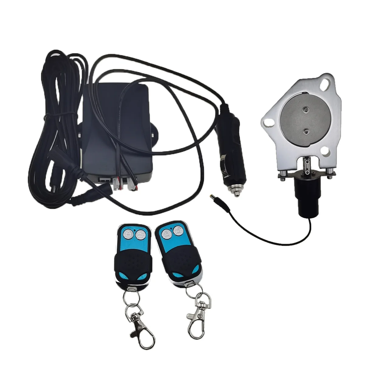Electric Remote Switch 2.0" 2.25" 2.5" 3.0" Stainless Steel Headers Electric Exhaust Cut Out Valve Cut Out Kit,exhaust assembly