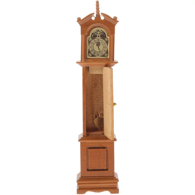 Decorations Dollhouse Grandfather Clock: A Touch of Elegance for Your Miniature World