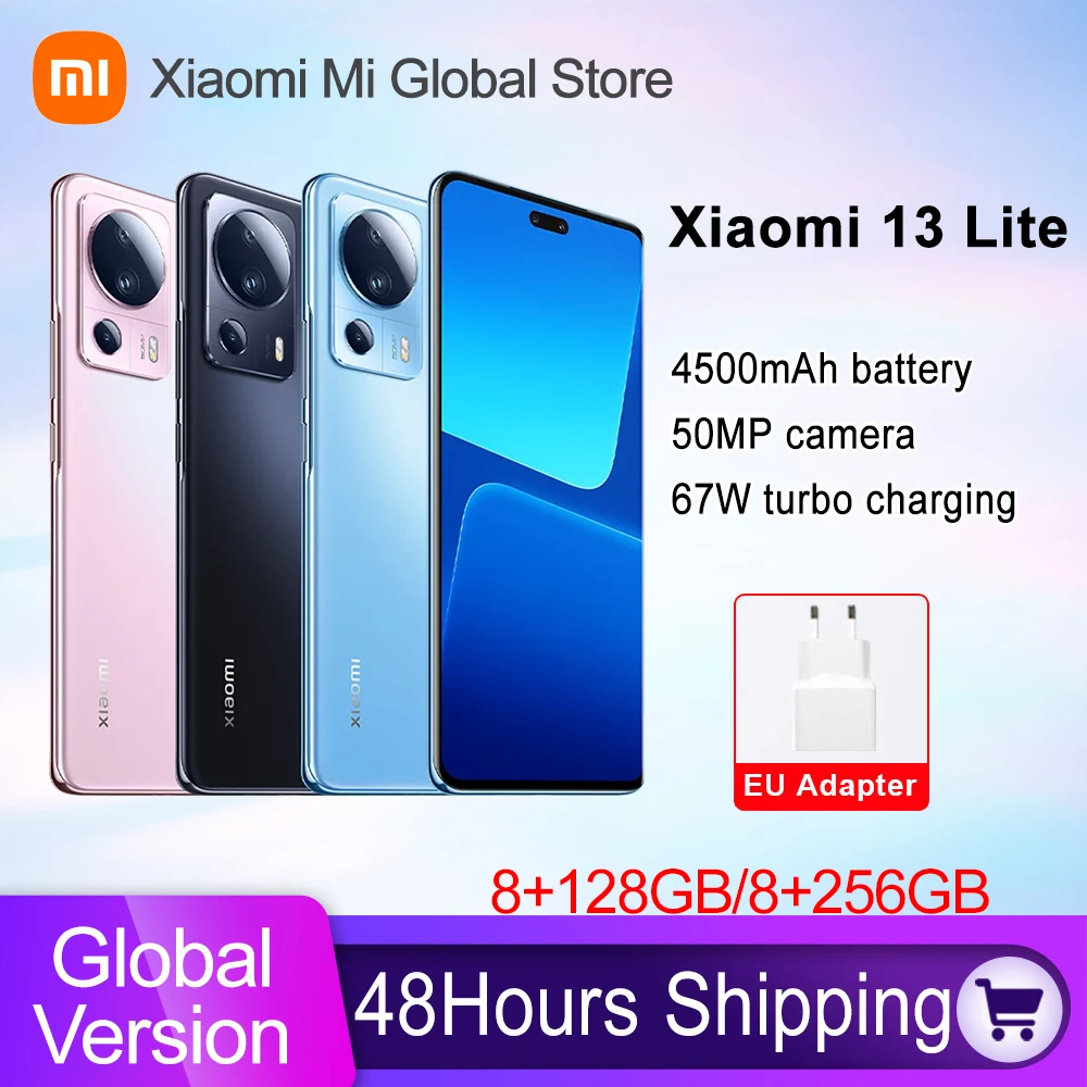 Smartphone Xiaomi 13 Lite / 8 128 GB/ 6,55 Azul