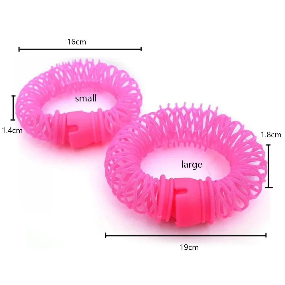 6/8pcs Heatless Hair Curler Spiral Curls Magic Lazy No Heat Hair Roller Donuts Curlers Wave Formers DIY Styling Tools Women
